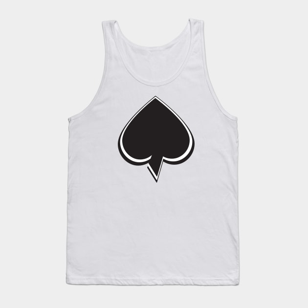 Simply Spades Tank Top by starlingm028